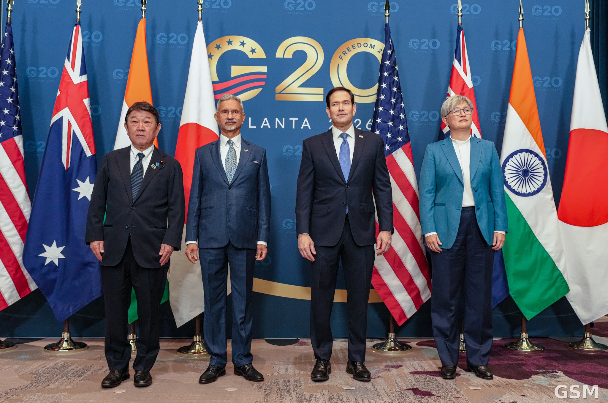 鲁比奥在亚特兰大与印太四方外长会晤：美日印澳外长为下月马尼拉领导人峰会铺路