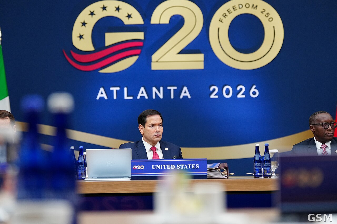 鲁比奥在亚特兰大举行记者会为二十国集团外长会收官：国务院发布全程视频